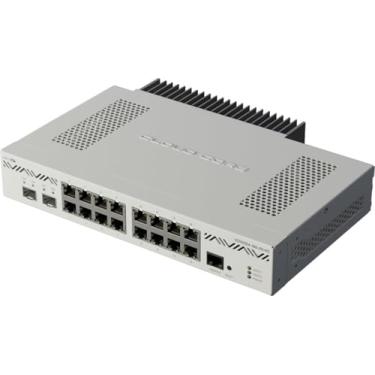 Imagem de Mikrotik CCR2004-16G-2S+PC roteador Ethernet 16x portas Gigabit Ethernet, 2x10G SFP+ gaiolas.