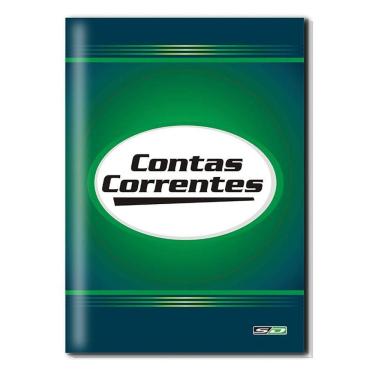Imagem de Livro conta corrente ofício com 50 folhas São Domingos