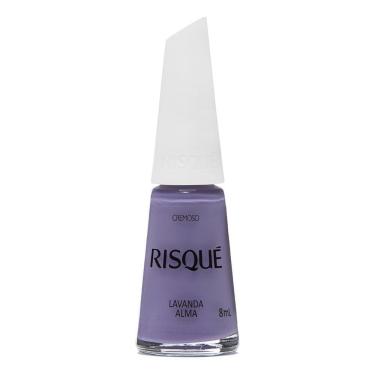 Imagem de Esmalte Risqué Colorido Cremoso Lavanda Alma 8ml