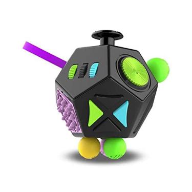 Imagem de Brinquedo Fidget Dodecagon para e Adultos Alivia Estresse Ansiedade Ótimo Sensorial Stim TDAH ADD TOC Autismo Acessório de Escritório Portátil Alivio