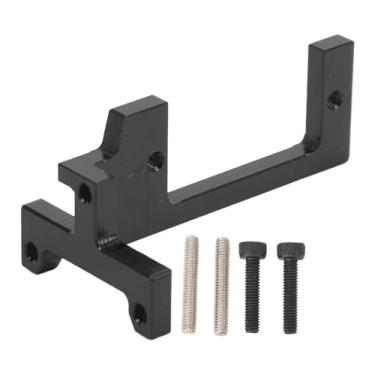 Imagem de Ainoli rc servo suporte de montagem liga alumínio elegante rc transmissão servo base montagem apto para tamiya 1/14 caminhão trator (Black)