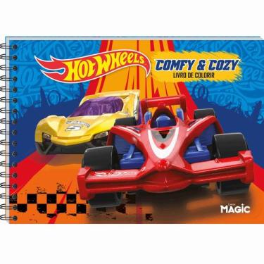 Imagem de Livro - Hot Wheels - Comfy and Cozy - Para colorir