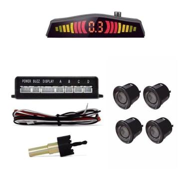 Imagem de Sensor De Estacionamento 4P PRETO FOSCO