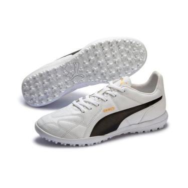 Imagem de Chuteira Society Puma King, Branco, 39