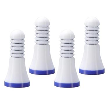 Imagem de WeiLaiKeQi Conjunto de 4 cunhas niveladoras para assentamento de azulejos, nivelador profissional para armários, fixação de azulejos e porcelanato.