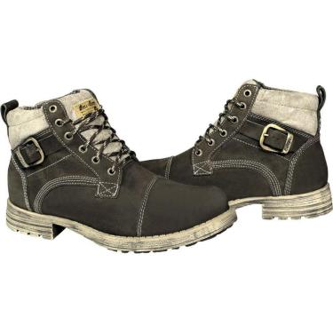 Imagem de Bota Couro Bell Boots Coturno Masculina-Masculino