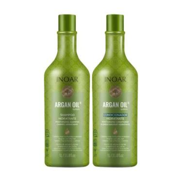Imagem de Inoar kit sh + cond 1l argan oil