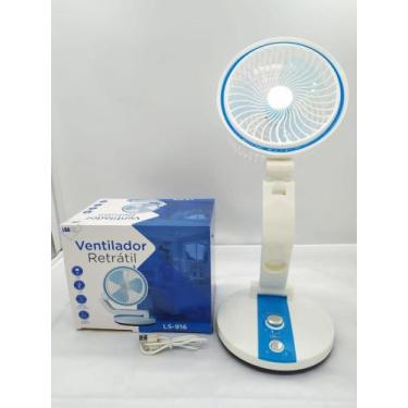 Imagem de Ventilador Portátil Retrátil Luatek - Modelo LS-916