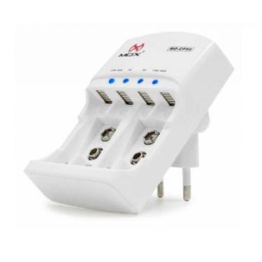 Imagem de Carregador de Pilhas Aa, Aaa e Bateria 9v Bivolt - Cp50