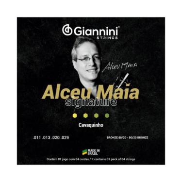 Imagem de Encordoamento giannini sscvam cavaco pesado alceu