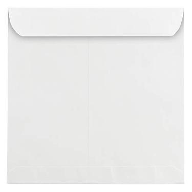 Imagem de Envelopes de convite quadrados grandes JAM PAPER 11,5 x 11,5 - Branco - 50/pacote