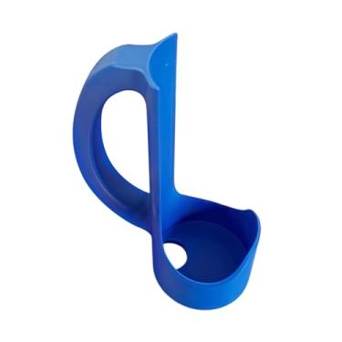 Imagem de YWJLQH Suporte fino para latas com alça para latas padrão de 12 onças, resistente e portátil, fácil de segurar, porta-copos para bebidas, para uso diário em, Azul