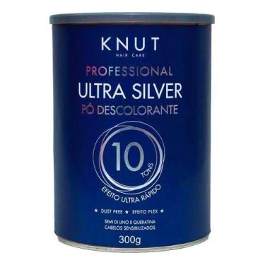 Imagem de  Knut Ultra Silver Pó Descolorante Colorir Clareia Matizador Loira Pla
