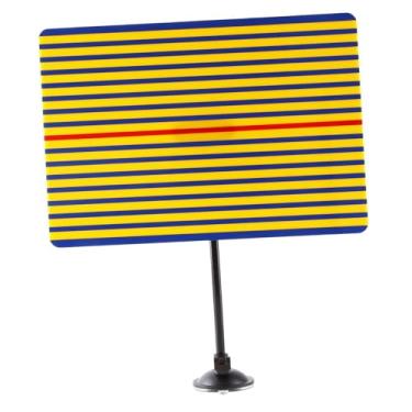 Imagem de Generic Refletor de reparo de amassados sem pintura Placa refletora de amassados Ferramenta automotiva Placa refletora listrada para remoção de amassados de