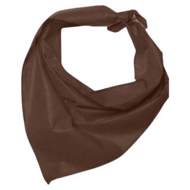 Imagem de Lenço de Pescoço Liso para Festa Junina Caipira Bandana Quadrilha São 