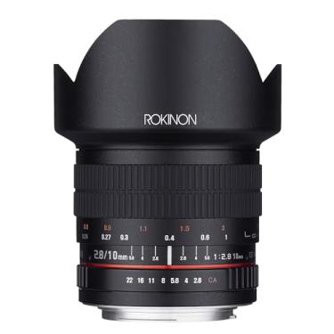 Imagem de Rokinon 10 mm F2.8 ED AS NCS CS Lente ultra grande angular Canon EF-S tipo para câmeras Canon Digital SLR (10M-C)