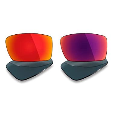 Imagem de 2 pares de lentes polarizadas de substituição da Mryok para óculos de sol Oakley X Squared – Opções