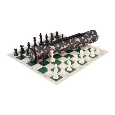 Imagem de Combinação de conjuntos de xadrez Quiver Triple Weighted US Chess Fed 