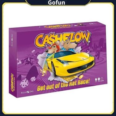 Imagem de Jogo de tabuleiro CASHFLOW Rich Dad Investing para famílias de 2 a 6 j