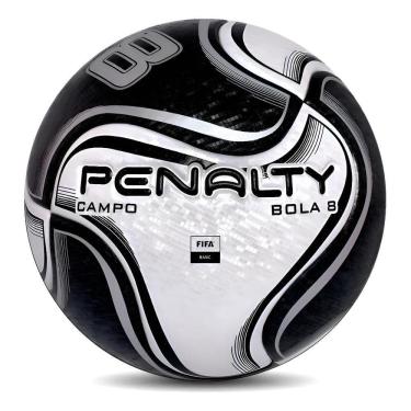 Imagem de Bola Futebol De Campo Bola 8 Penalty Cor Preto