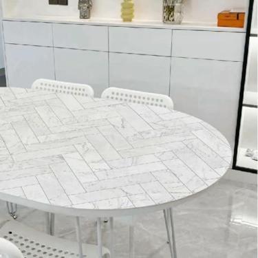 Imagem de Papel de parede com padrão de tijolo espesso PVC impermeável material de fundo de hotel papel de parede retro papel de parede estereoscópico 3D adesivo de parede cinza e branco padrão de fluxo tijolo