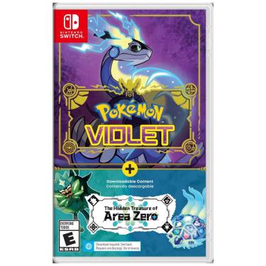 Imagem de Jogo Pokémon Violet + The Hidden Treasure of Area Zero Bundle Nintendo Switch Nintendo em mídia física em inglês - Jogo + DLC Exclusivo