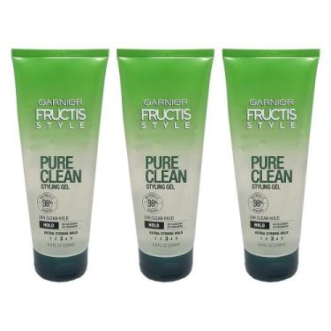 Imagem de Gel Modelador Garnier Fructis Style Pure Clean - 600ml (Pack com 3 Uni