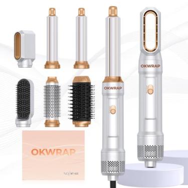 Imagem de Secador Rotativo OKWRAP 6 em 1 - 1000W - Auto Air Curling Iron