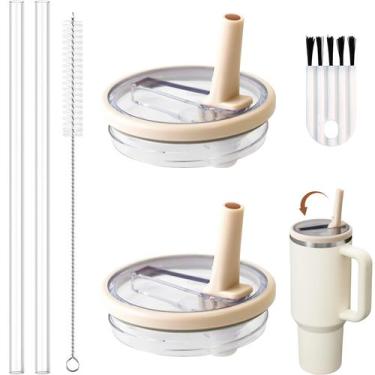 Imagem de Tampa de Reposição para Canudos Flip Straw Stanley (40ml) - 2 Unidades