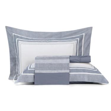 Imagem de Jogo de Cama King Altenburg 4 peças Cetim 300 Fios Pauta