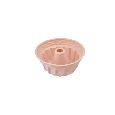 Imagem de Forma De Silicone Para Bolo\pudim 23 Cm Rosa 5232 - Wellmix