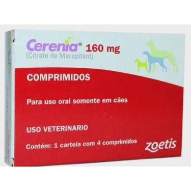 Imagem de Cerenia 160 Mg - Zoetis Anti Enjoo Para Cães C/4 Comprimidos