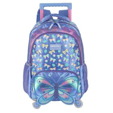 Imagem de Mochila de Rodinha - Up4you - Borboleta - Luxcel