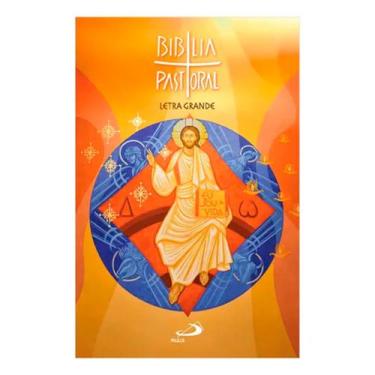 Imagem de Bíblia Pastoral - Letra Grande- Cristo Branco Cristal - PAULUS