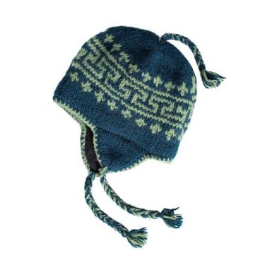 Imagem de Gorro de Inverno KOSHI Feito à Mão com Lã Sherpa e Forro de Microfleec