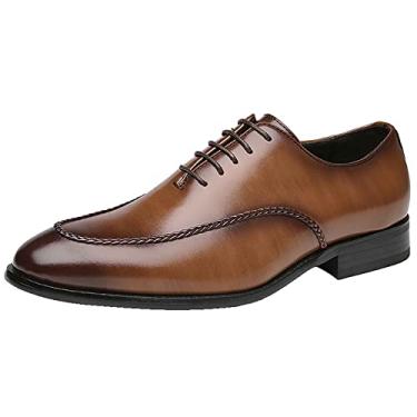 Imagem de Sapatos masculinos de couro mocassins formais para homens mocassins casuais de couro sapatos de condução leves sapatos de negócios
