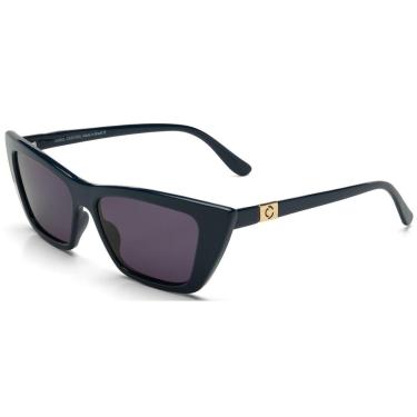 Imagem de Óculos de Sol Carol Cazassa By Mariana Rios Kim Azul Marinho-Feminino