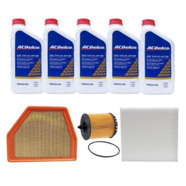 Imagem de Kit Troca de Óleo Captiva Gasolina 2.4 Acima De 2012 - Acdelco 5w30 Si