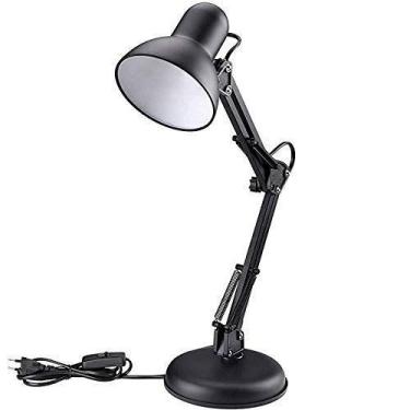 Imagem de Luminaria Robo Articulada de Mesa com Base Garra Computador Home Offic