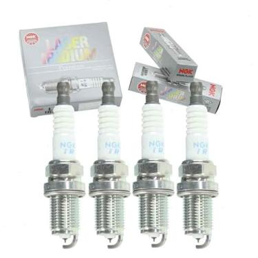 Imagem de 4 velas de ignição de irídio a laser NGK compatíveis com Chevrolet Cruze 1.4L L4 2011-2015