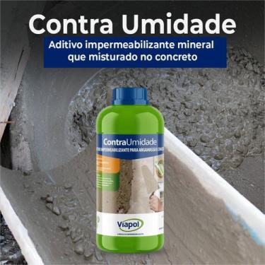 Imagem de Contra Umidade Aditivo Impermeabilizante Viapol Balde 1l