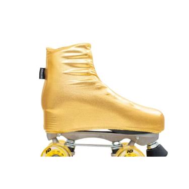Imagem de Capa Para Patins Quad Brilhante Hd Inline Par Dourado