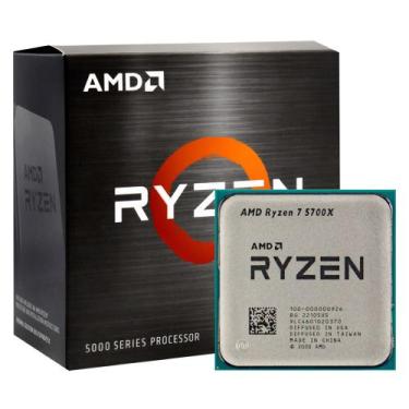 Imagem de Processador AMD Ryzen 7 5700X 3.4GHz, Cache 32MB, 8 Núcleos, 16 Thread