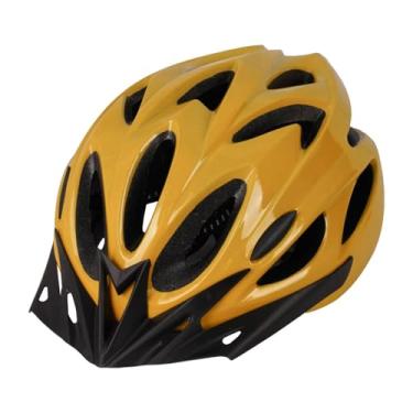 Imagem de Generic Capacete de bicicleta para adultos Ventilação Alças ajustáveis portáteis Acessórios para ciclismo Capacete de bicicleta para patinação Mountain Bike