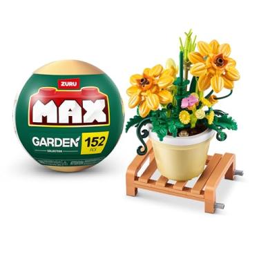 Imagem de Coleção de tijolos de construção de plantas de jardim premium MAX (até 233 peças, 6 para coletar). (Cosmos Sulphureus, 1 cápsula)