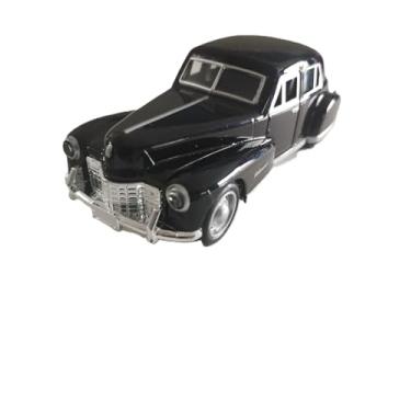 Imagem de Carrinho De Ferro Clássico Fleetwood Miniatura 1/32 com Portas que Abrem e Sistema de Fricção (Preto)