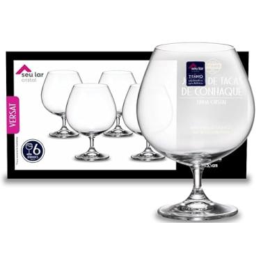 Imagem de TAÇA CONHAQUE CRISTAL 360ML SEU LAR C/6