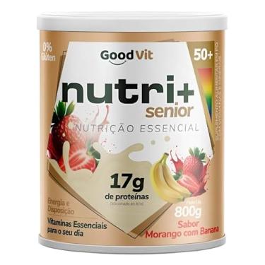 Imagem de Nutri Senior 50+ ZERO GLUTEN Complemento Alimentar 800g - Morango com Banana