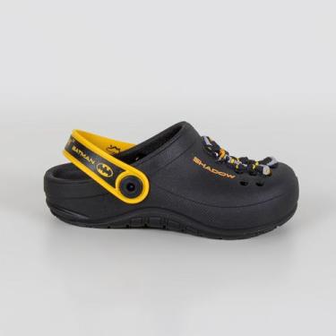Imagem de Clog Babuch Sonic Grendene Kids 23382 Preto, Preto, Amarelo, Bv789, 31
