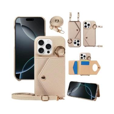 Imagem de Capa De Telefone Em Couro PU Com Espelho Para Samsung Galaxy A12 A13 A